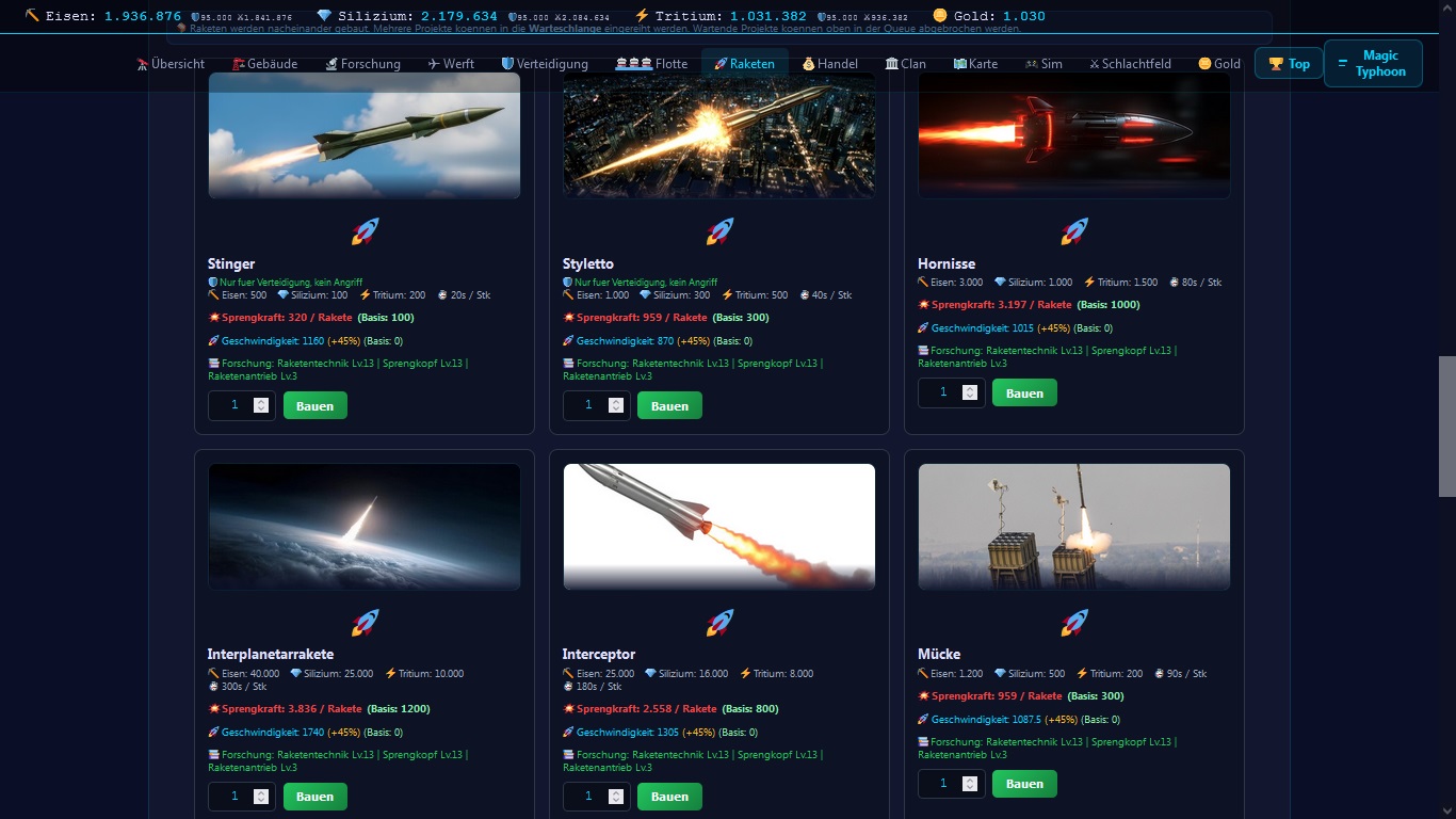 🚀 Raketen